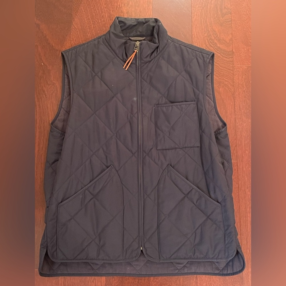 J Crew Quilted Sussex Vest